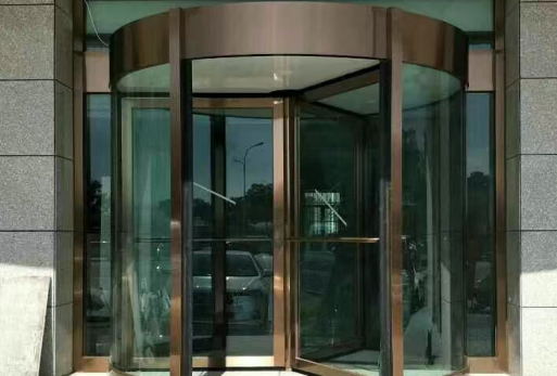 嘉峪关旋转门厂家告诉您场所为什么选择旋转门？