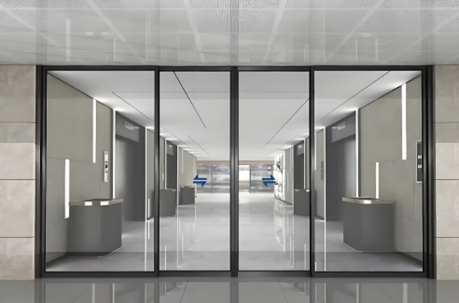 嘉峪关详解感应门的机组_轨道_传感器选型！